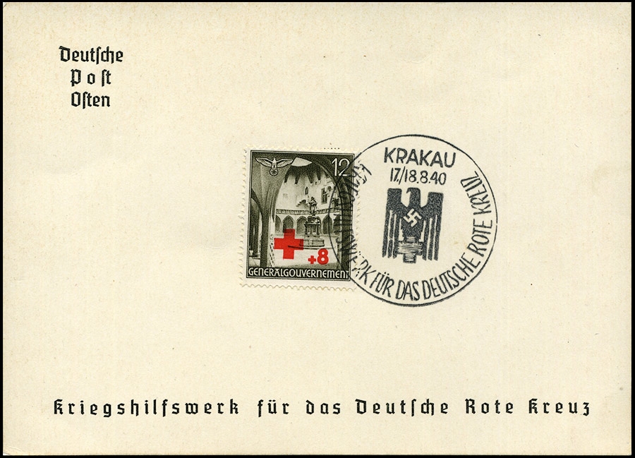 Komplet kasowników nr 4 Kriegshilfswerk fur das deutsche Rote Kreuz 1940